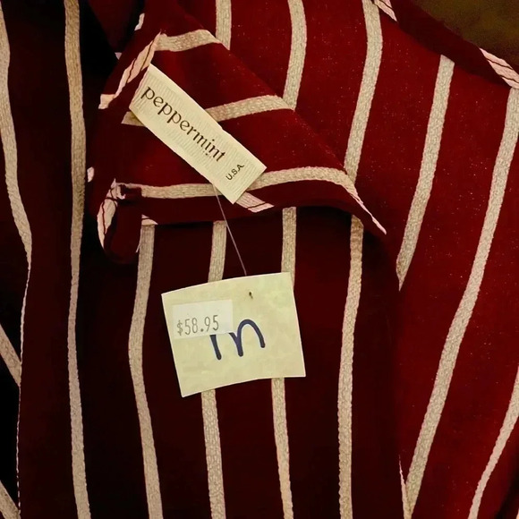 NWT Peppermint Romper - Picture 2 of 3